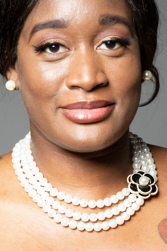 First Lady Pearl Necklace Set