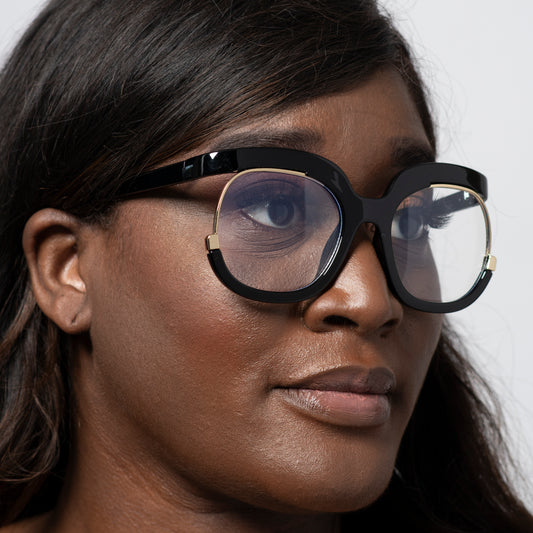 Unique Rimmed Eyeglasses