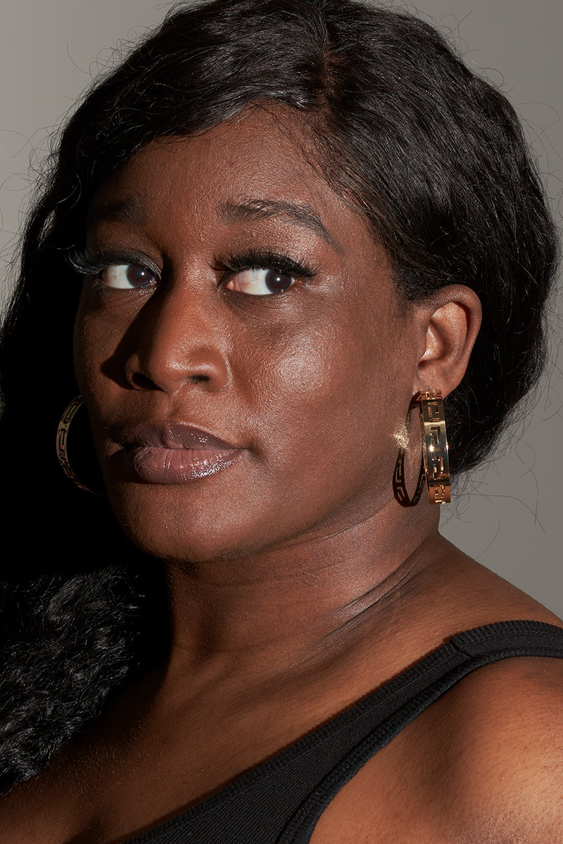 Golden Life Hoop Earrings