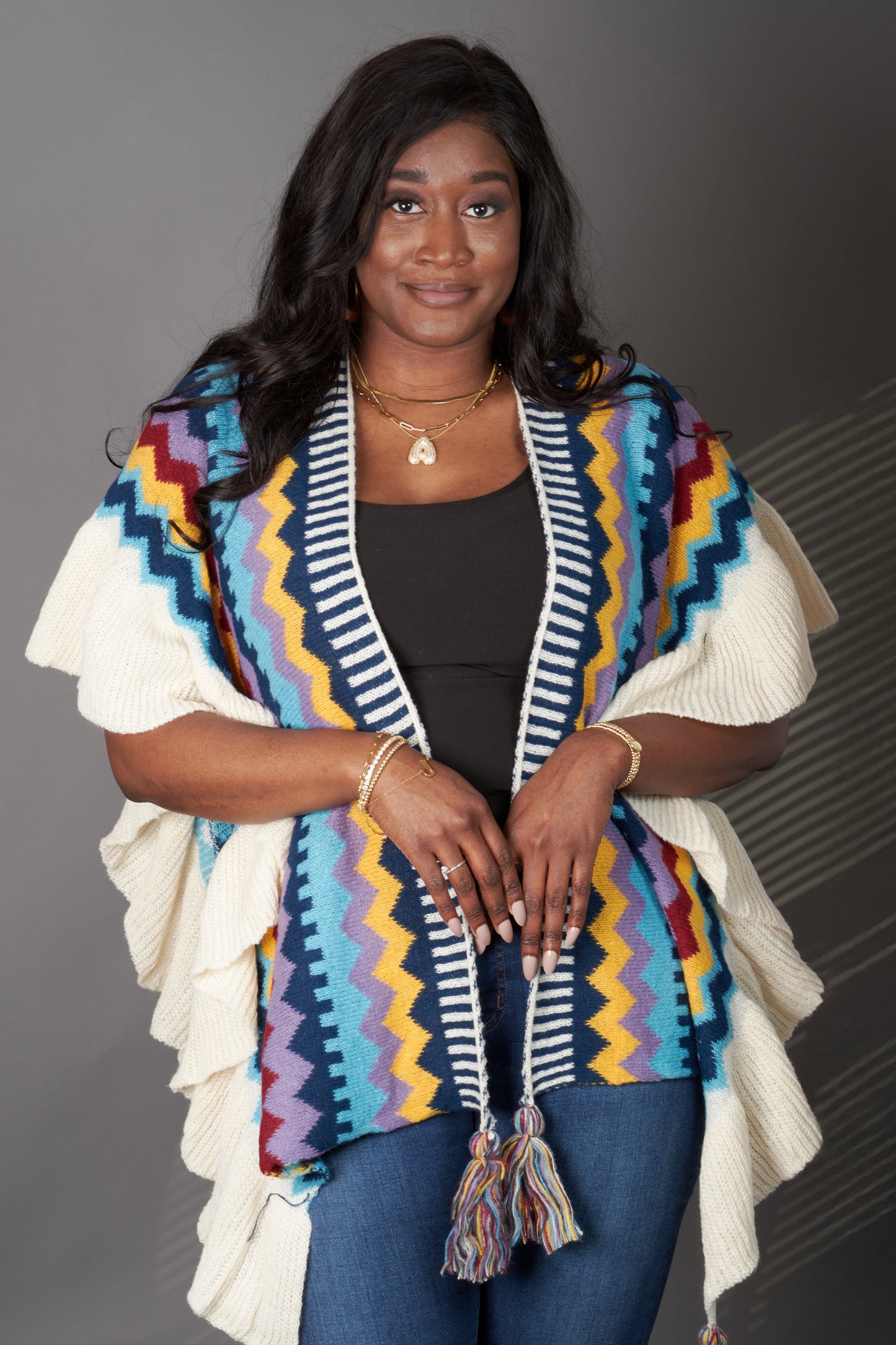 Rashaye Shawl Sweater Cardigan