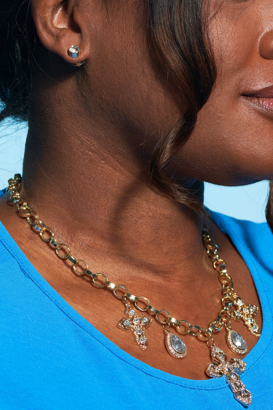 Cross My Diamond Chain Set