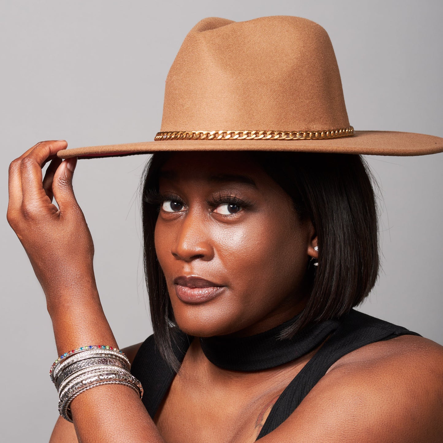 Bee Careful Wide-Brim Hat