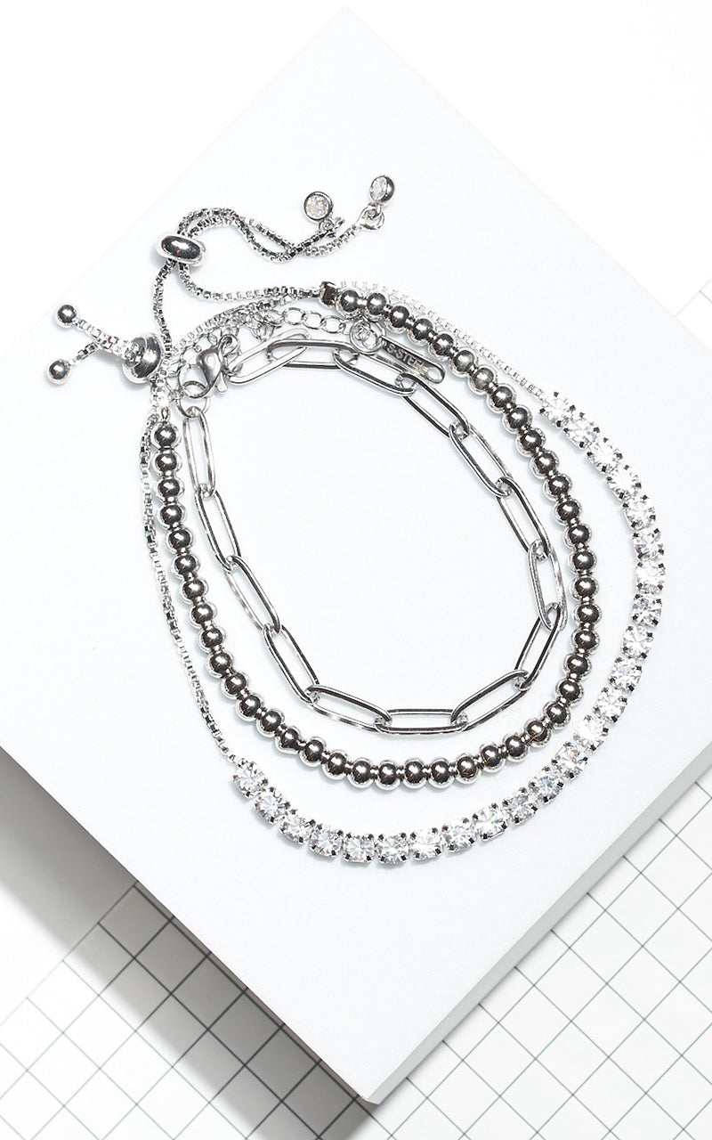 Precious 3 Layered Bracelet Set