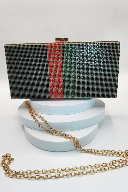 Fab and Flirty Sparkle Handbag with Chain Strap