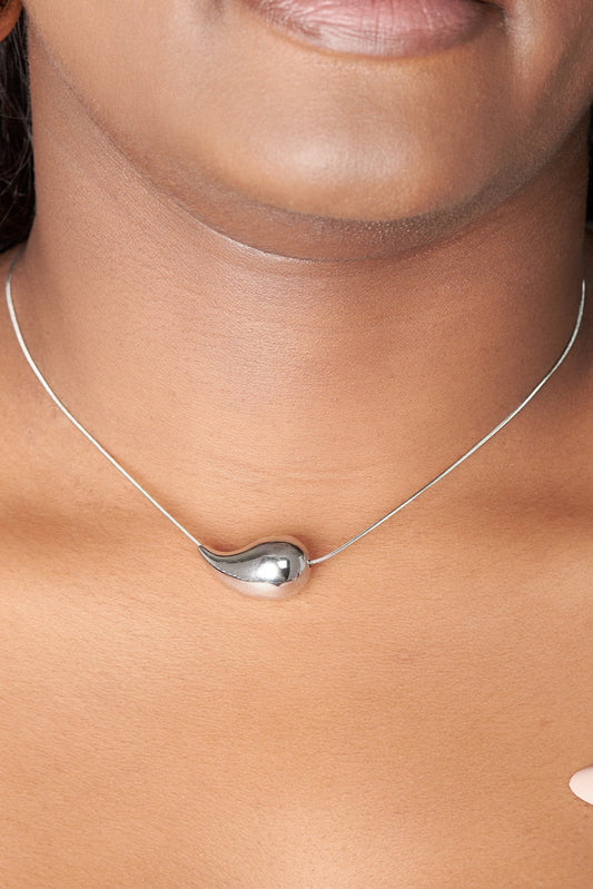 Tear Drop Pendant Necklace