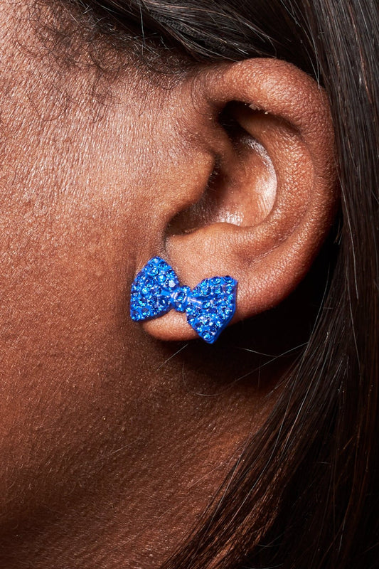Pin the Bow on the Beauty Earrings