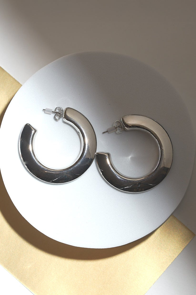 CC Hoop Earrings