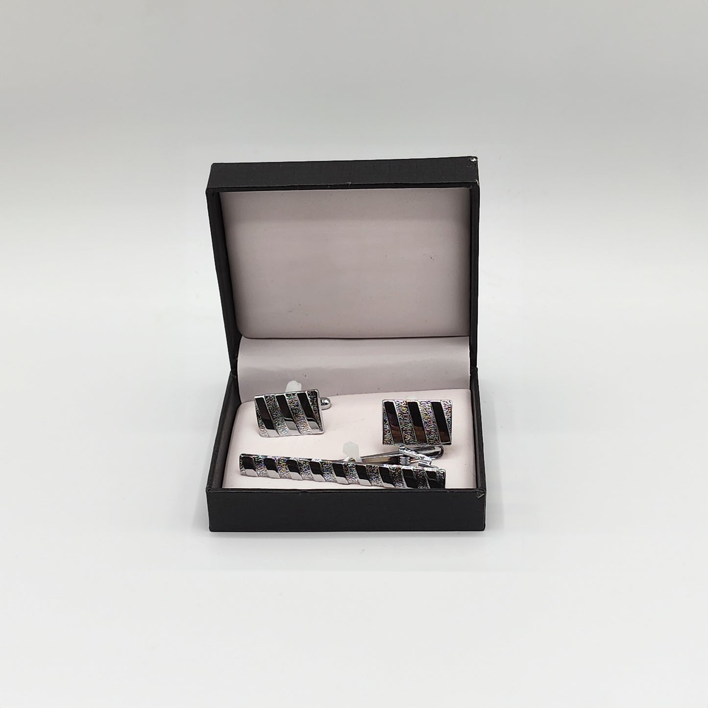 Silver Tone Cufflinks set