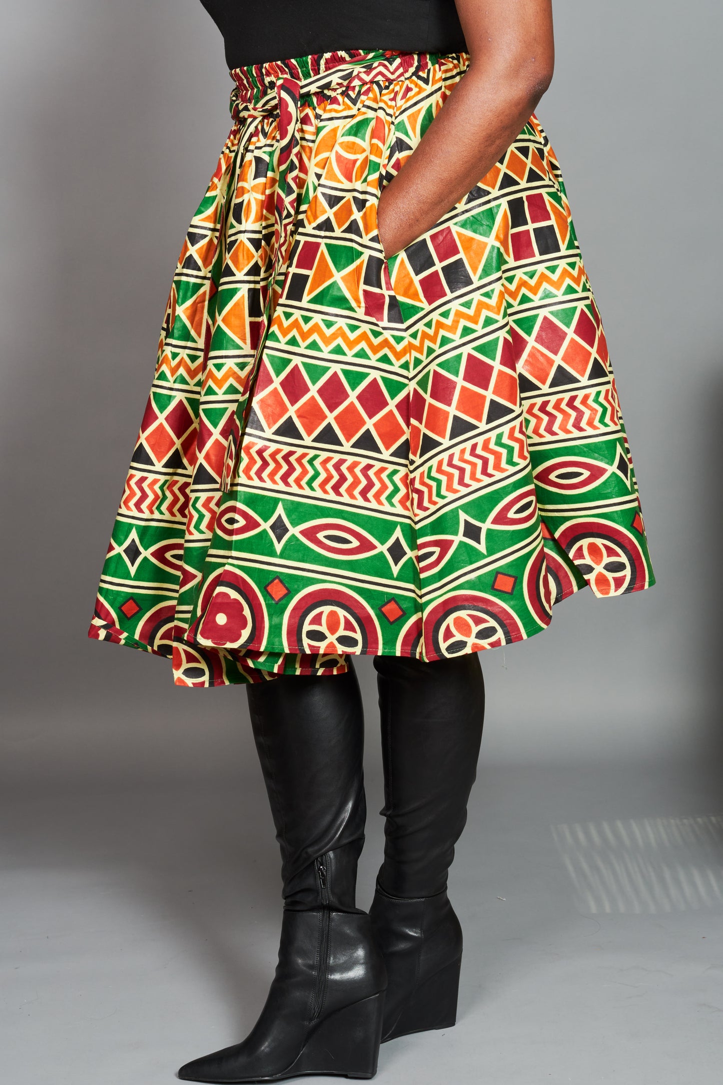 Midi Continental Skirt