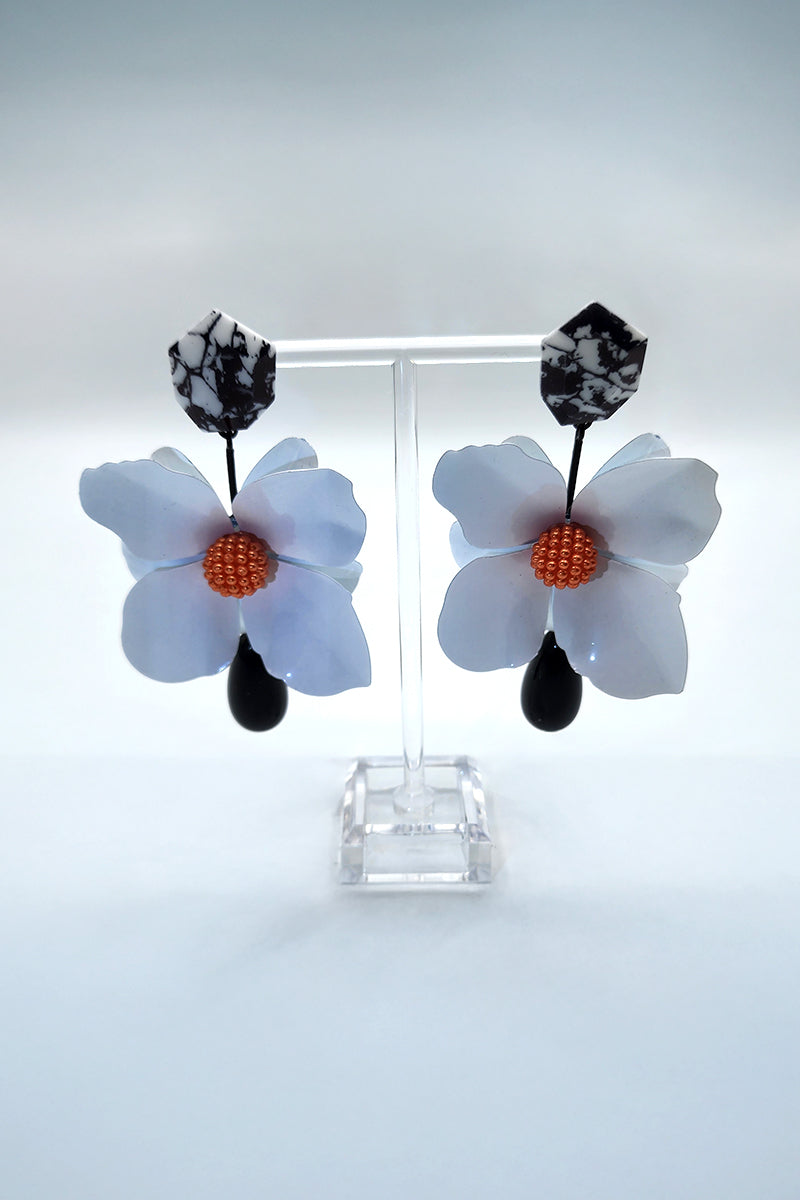 Flower Power Dangling Earrings