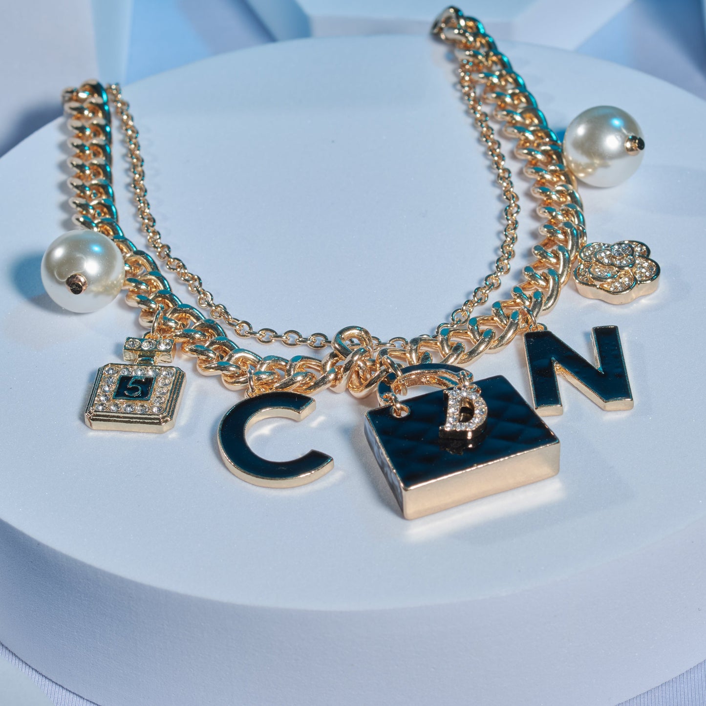 Layered Charm Necklace