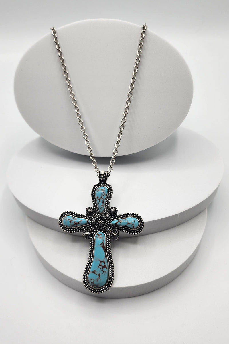 Gracie Cross Necklace