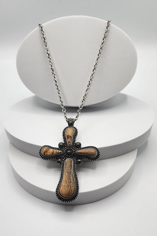 Gracie Cross Necklace