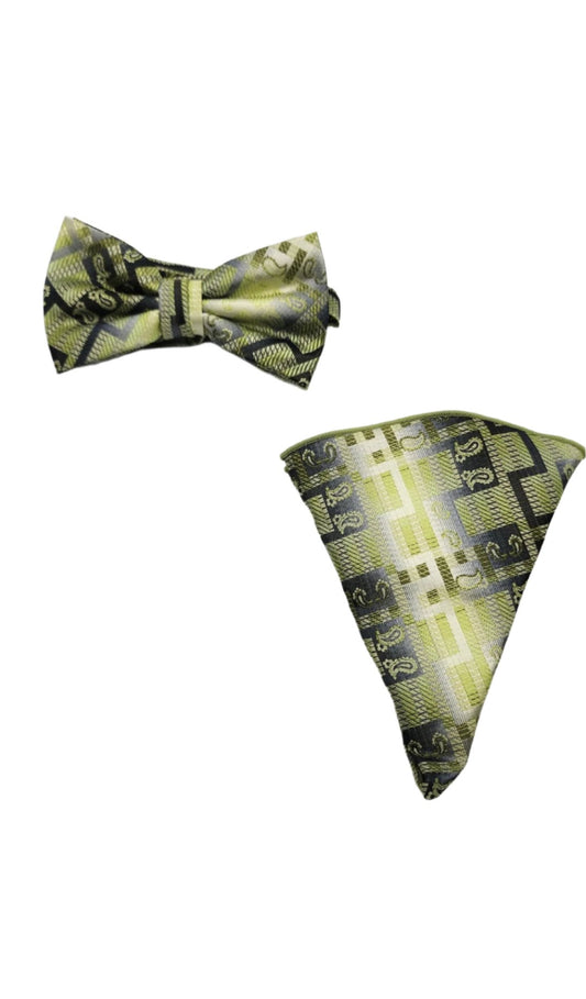 Prince Bow Tie & Handkerchief Set