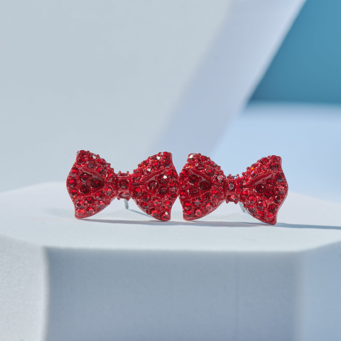 Pin the Bow on the Beauty Earrings