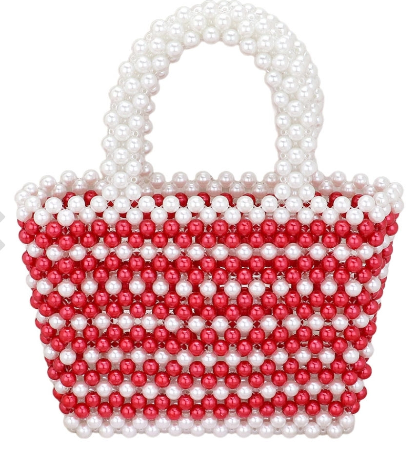 Silkee's Pearl Handbag