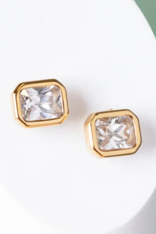 Treasure Gem Stud Earrings