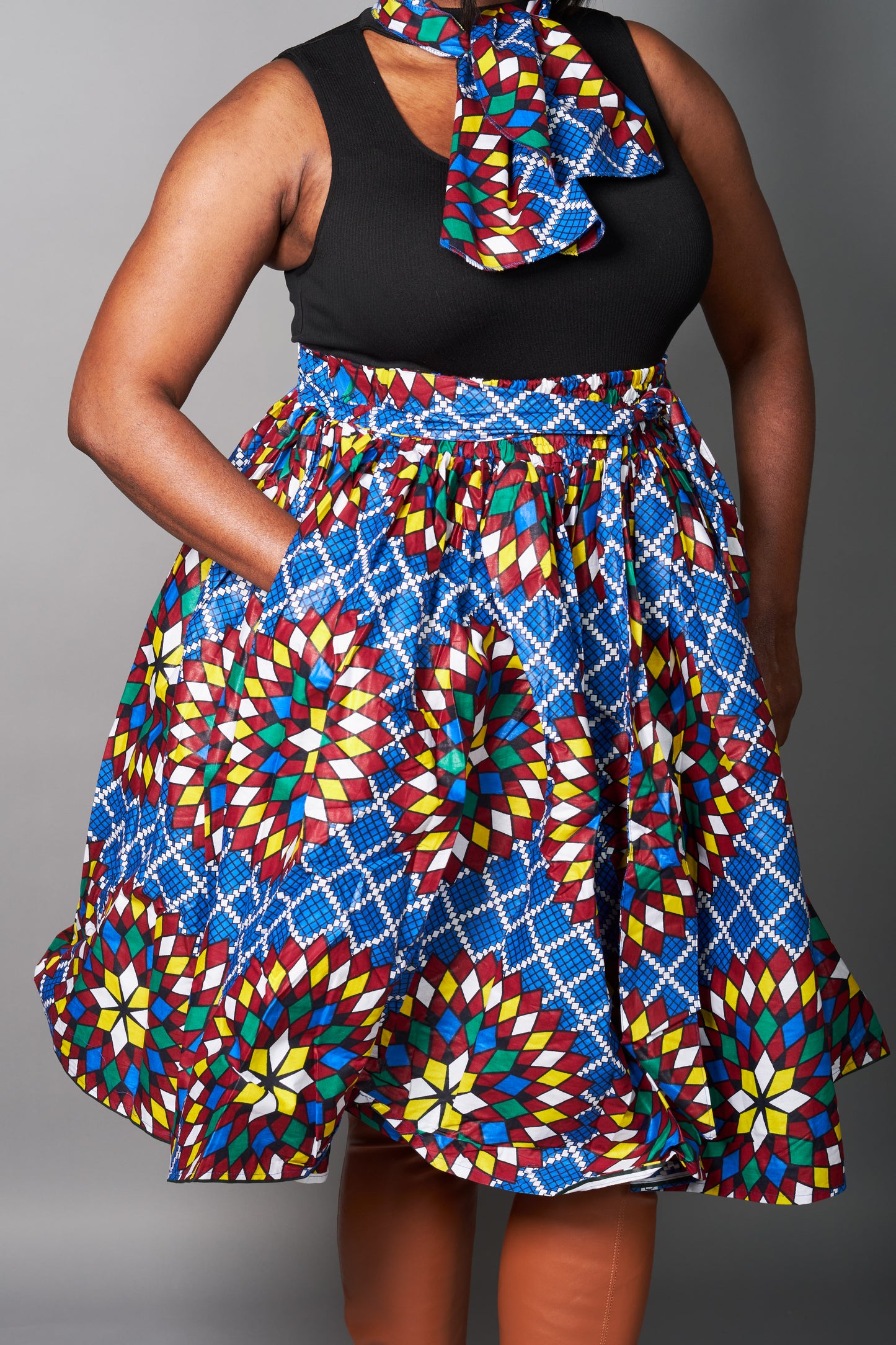 Midi Continental Skirt