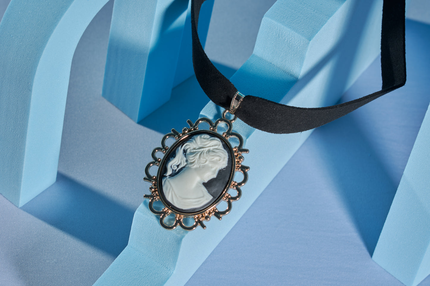 Millicent Vintage Cameo Choker