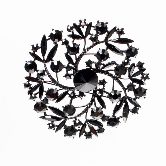 Black Exquisite Brooch