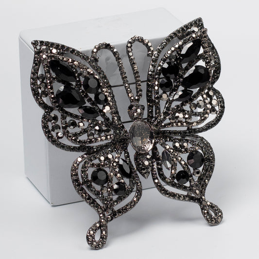 Black Butterfly Brooch