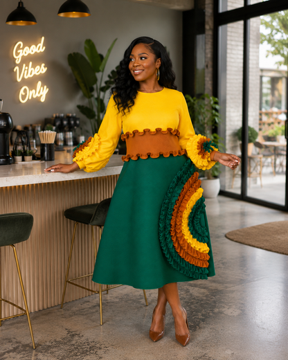 The Signature Bloom Bouncy Dress