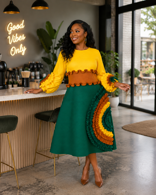 The Signature Bloom Bouncy Dress