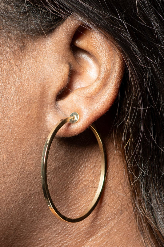 The Simplicity Clip-On Hoop Earrings