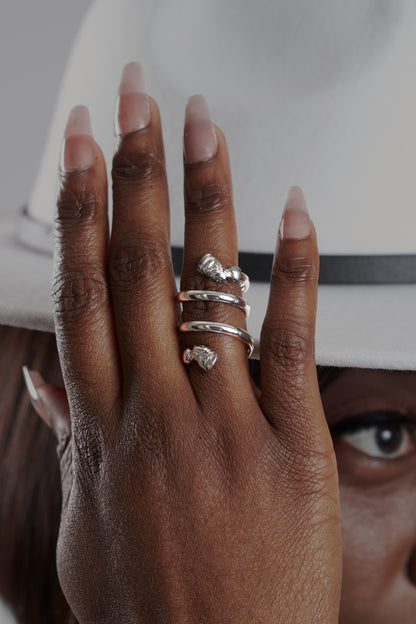 Neffi's Spiral Layered Ring