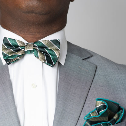 Pablo's Bow Tie & Handkerchief Set