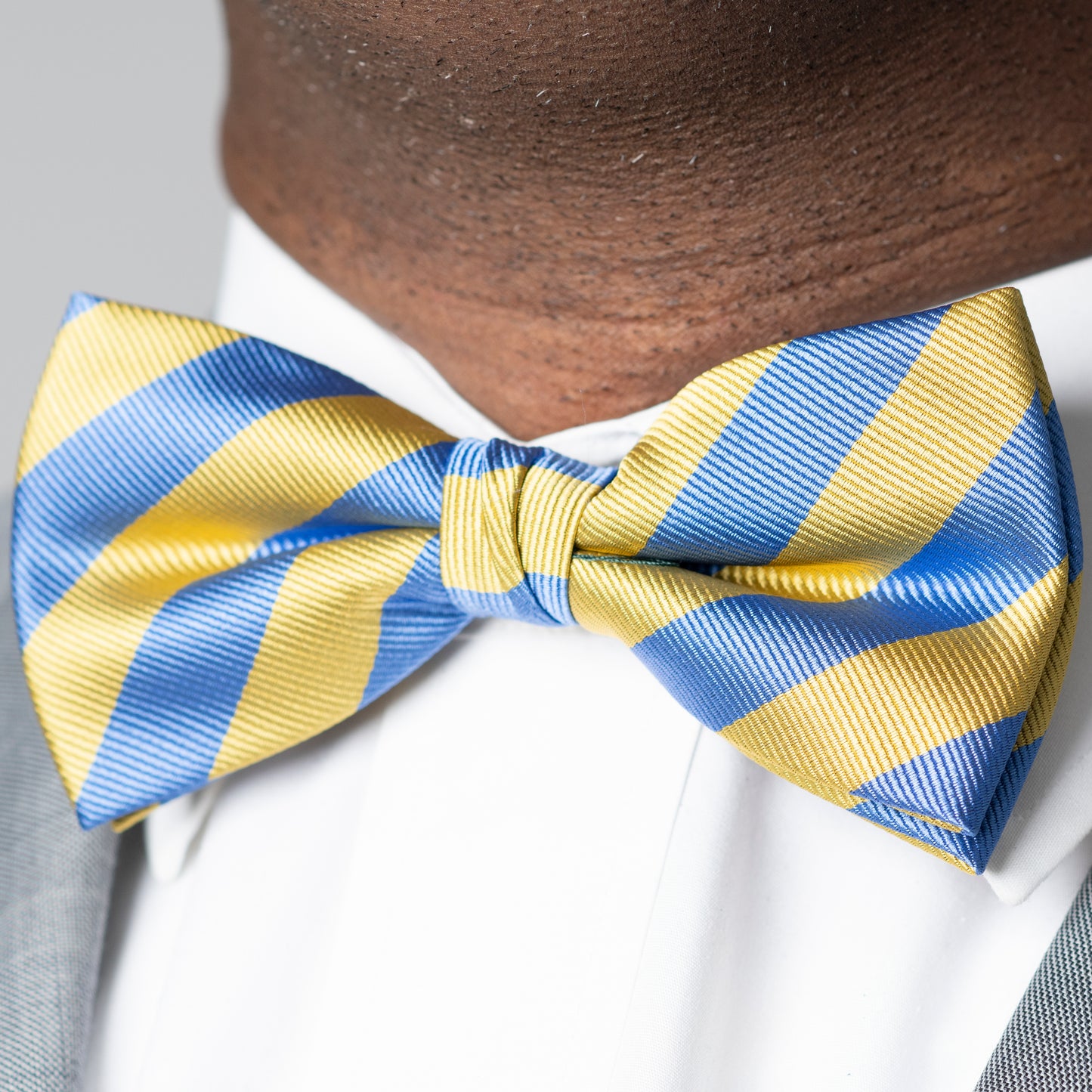 The D-Rock Striped Bow Tie