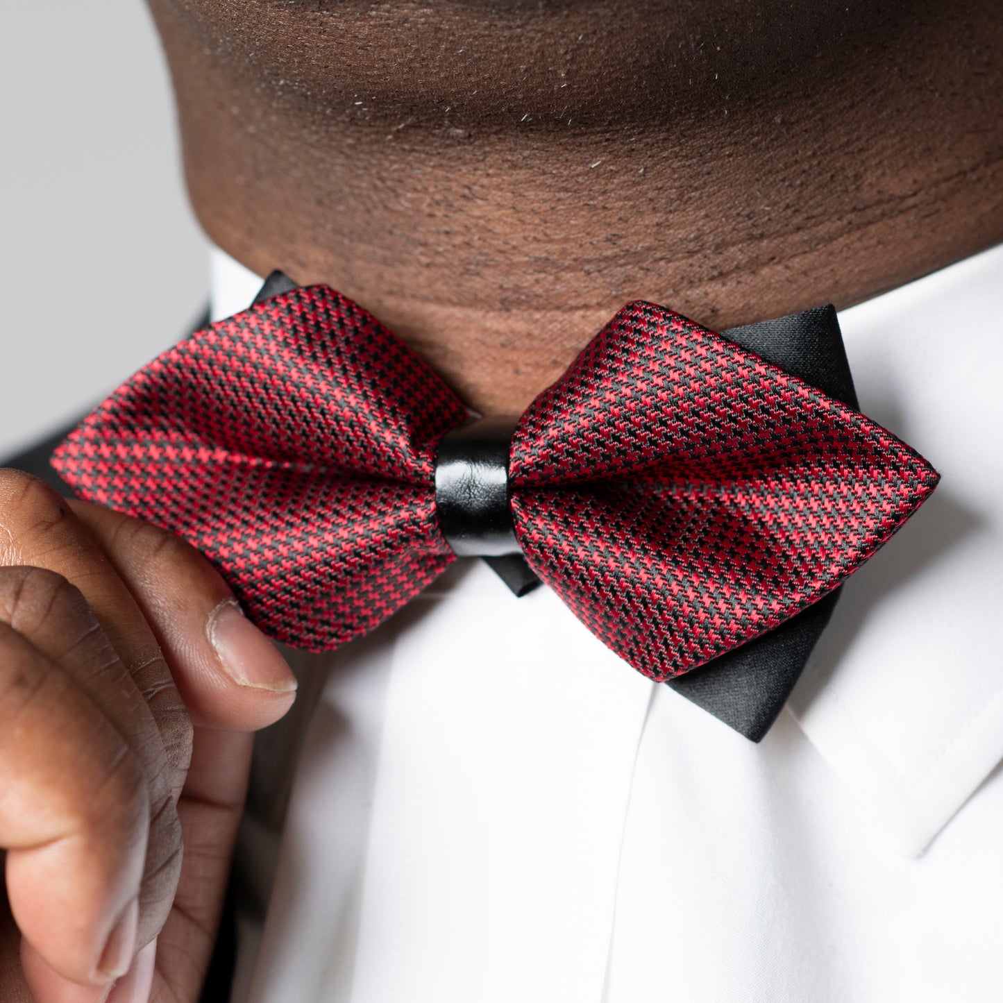 The Diamond Tip Bow Tie