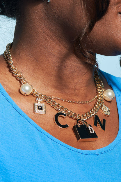 Layered Charm Necklace