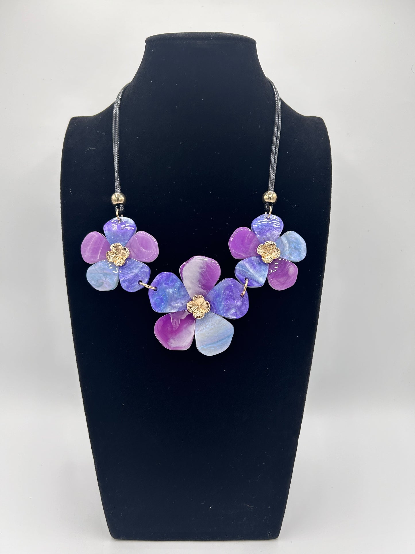 Daisy Floral Necklace Set