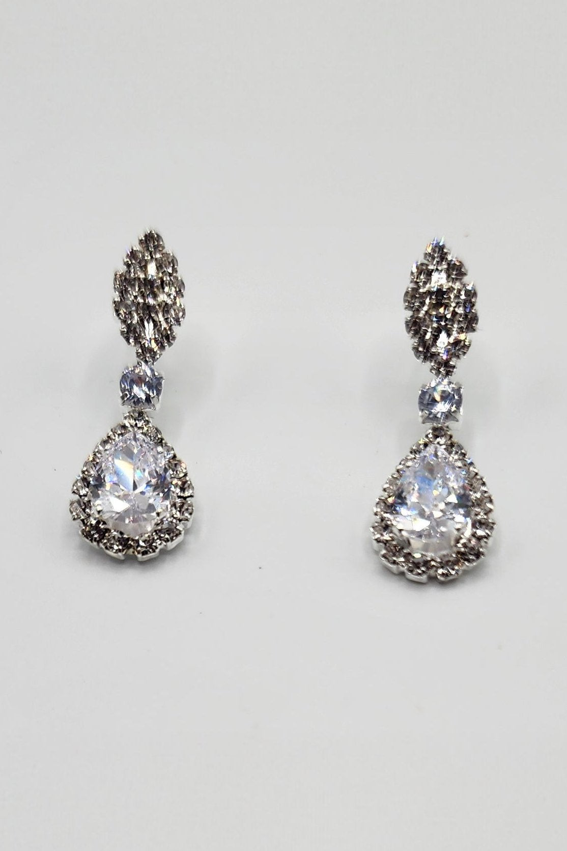 Crystal Teardrop Earrings