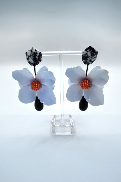 Flower Power Dangling Earrings