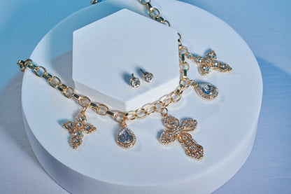 Cross My Diamond Chain Set