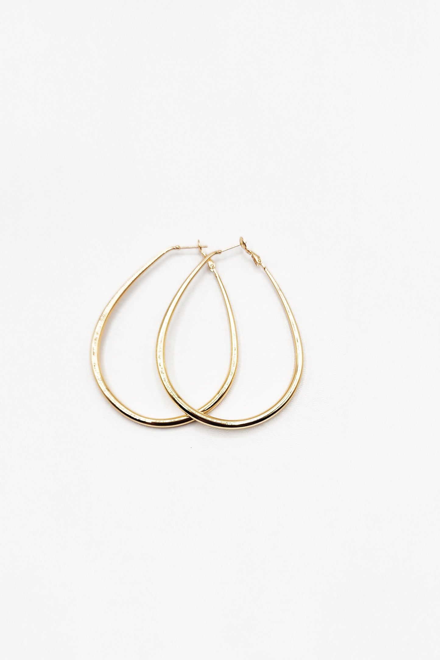 Baddie Drip Tear drop Hoop Earrings