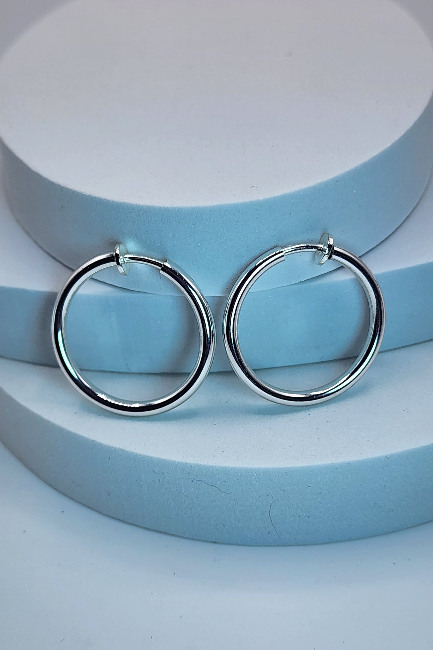 Lil Mama's Clip-On Hoop Earrings