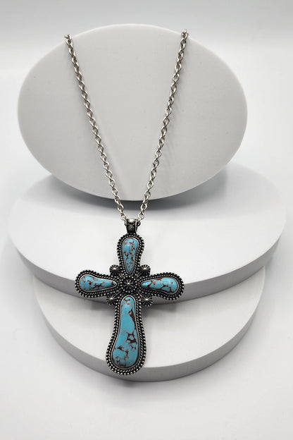 Gracie Cross Necklace