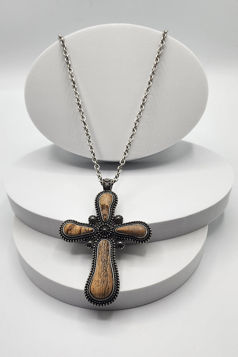 Gracie Cross Necklace