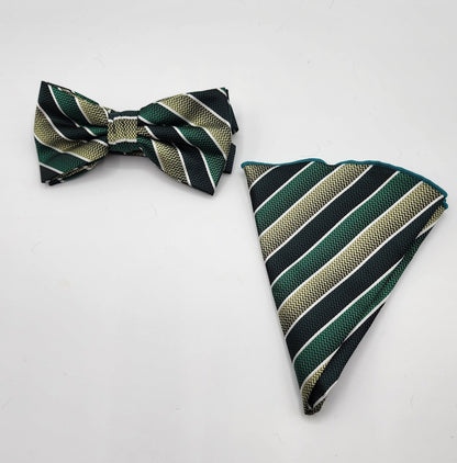 Pablo's Bow Tie & Handkerchief Set