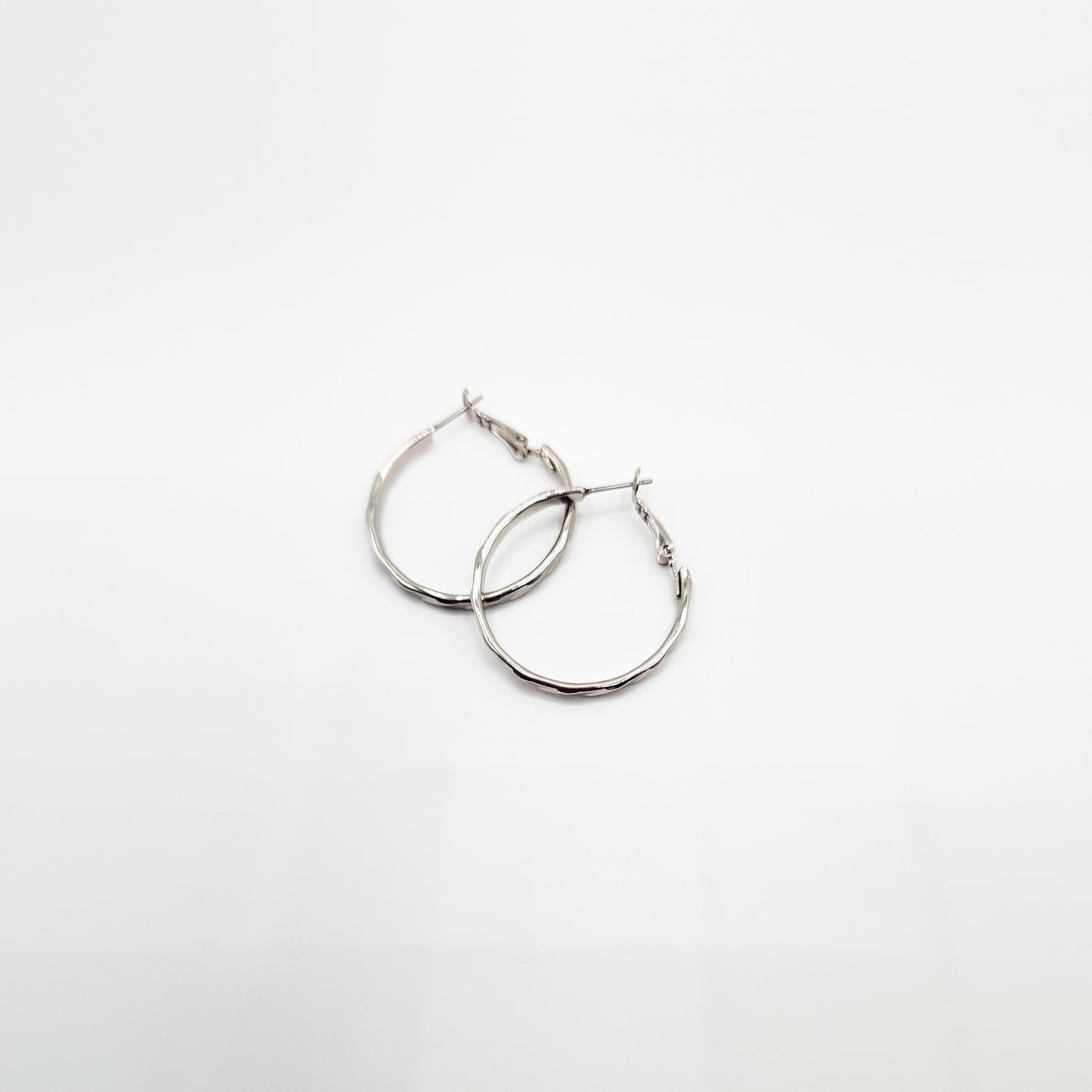 Simply Silver Hoop Earrings