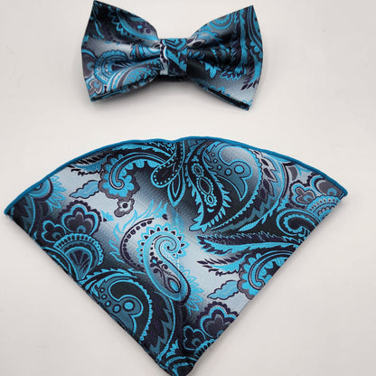 Yes, Sir Bow Tie & Handkerchief Set