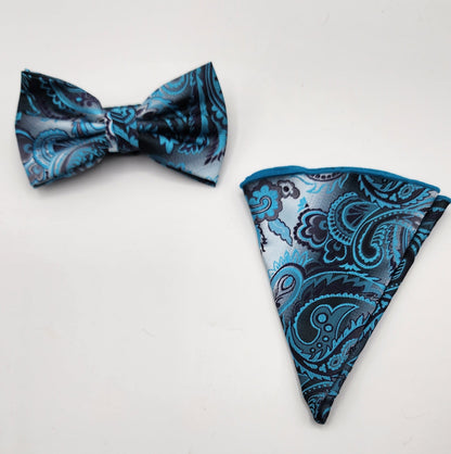 Yes, Sir Bow Tie & Handkerchief Set